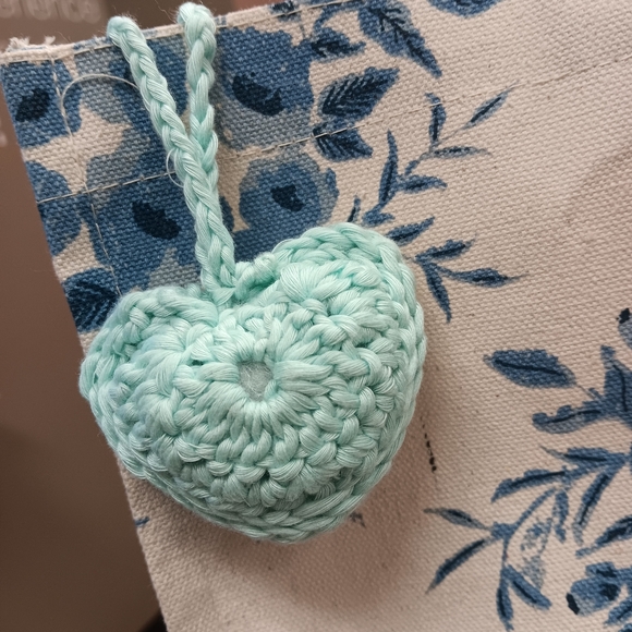 Handcrafted Heart Charm for bags - Picture 2 of 3